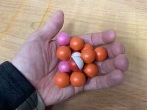 These Fancy Bobbers We Call Indicators, hand holding indicators