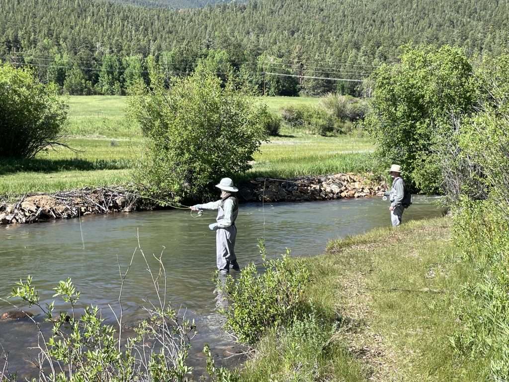 The Orvis Rod Lineup – Not your grandfathers rods anymore, men fly fishing in a natural river with Orvis rods